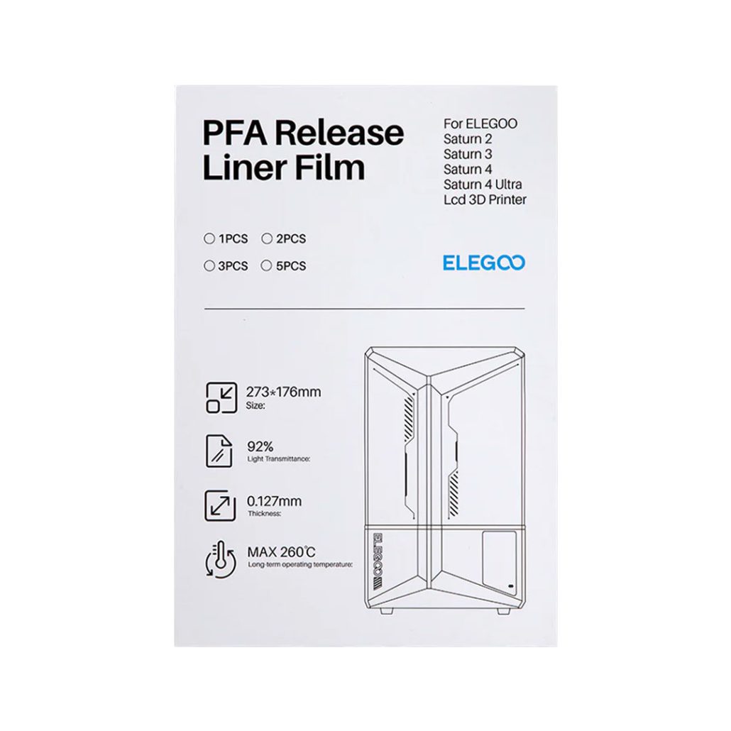 فیلم PFA پرینتر سه بعدی رزینی برند ELEGOO