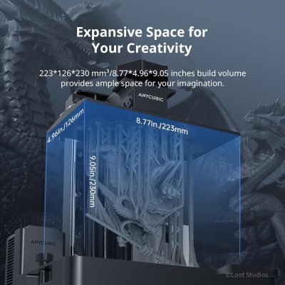پرینتر سه بعدی رزینی 14K
