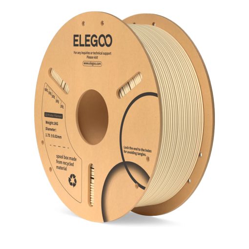 فیلامنت PLA برند Elegoo - بژ