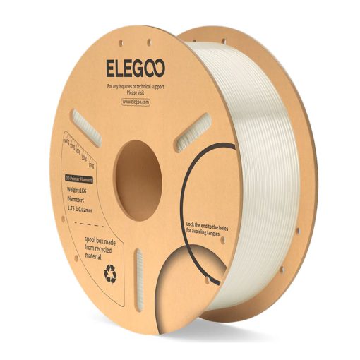 فیلامنت PLA برند Elegoo - شفاف