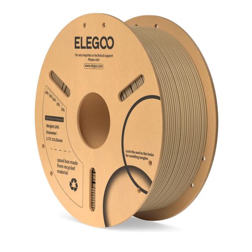 فیلامنت PLA برند Elegoo - رنگ چوب