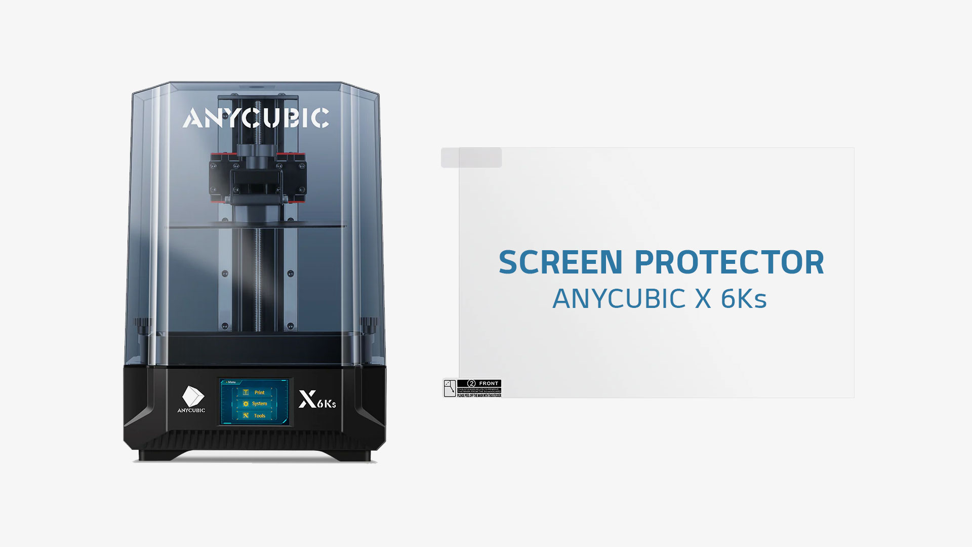 محافظ ال سی دی پرینتر سه بعدی ANYCUBIC X 6Ks 1 anycubic screen protector x 6ks feature01