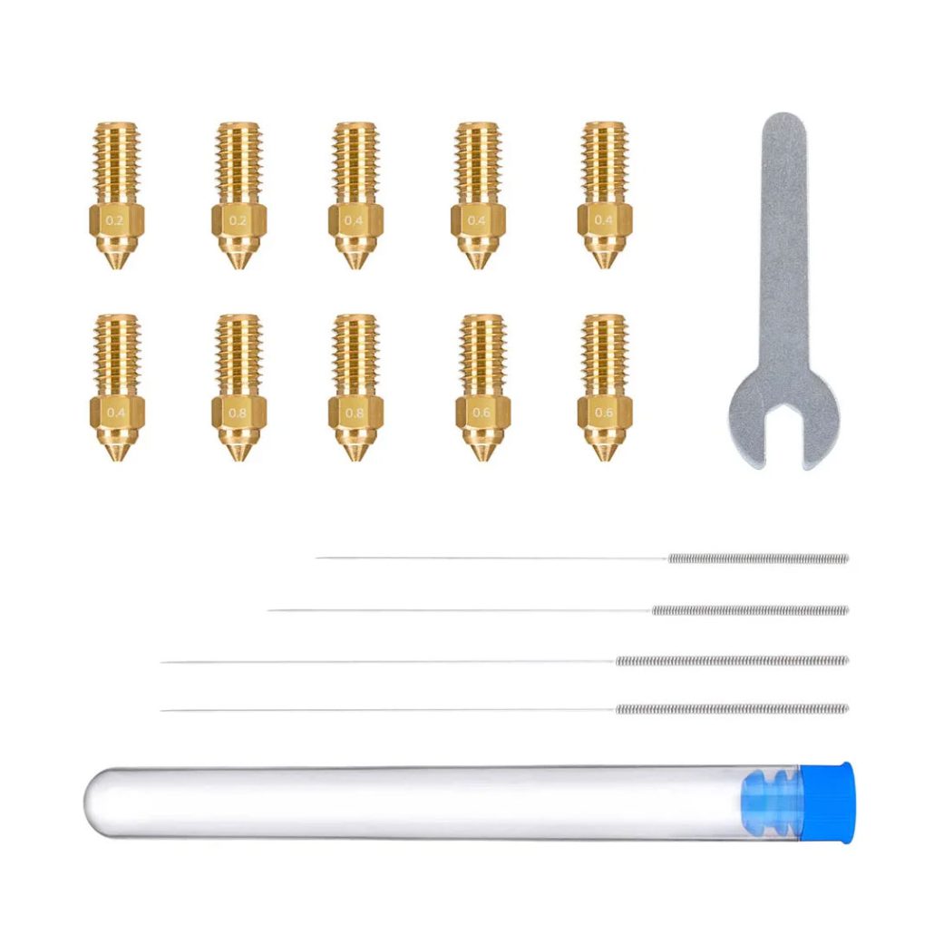 elegoo neptune 4 4pro brass nozzle pack 01