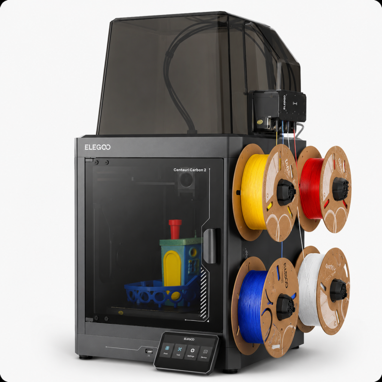 دفترچه راهنمای فارسی پرینتر سه بعدی ELEGOO Centauri Carbon 2 Combo | دانلود PDF