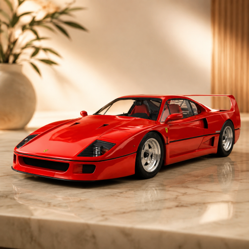 مدل سه بعدی Ferrari F40